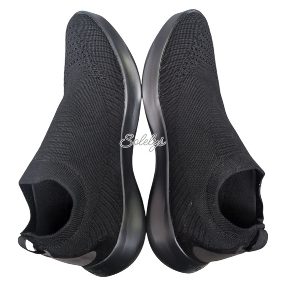 Vessi Everyday Move Slip On Womens 9 Onyx Black Waterproof Dyma-Tex Sneaker - Picture 9 of 10